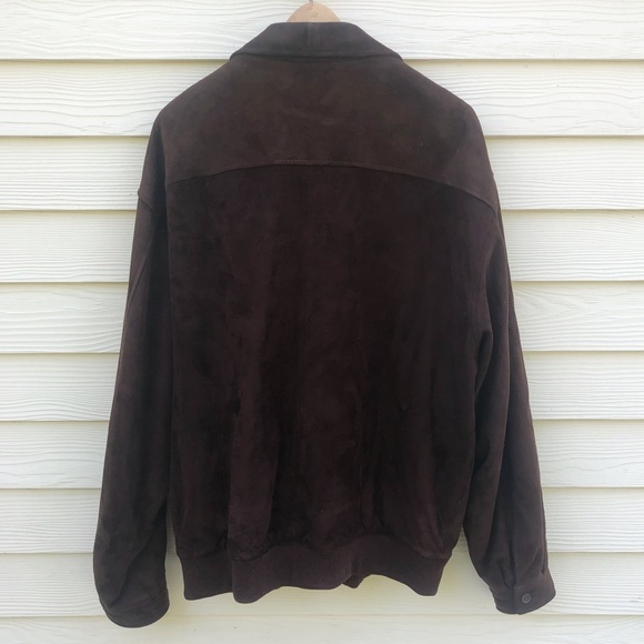 Men's Leather Saks Fifth Avenue Jacket - Picture 4 of 8